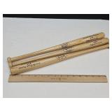 3 Louisville Mini Slugger Bats 18"