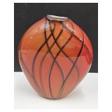 Stephen Jon Clements Glass Vessel Hand Blown