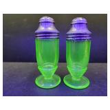 Uranium Glass Shakers