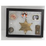 Hopalong Badge , Bolow?, Buttons,w Display