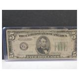$5  1934  Currency Note