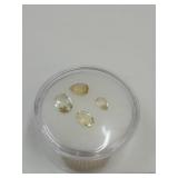 Bicolor Citrine 2.55 Total Carat Weight