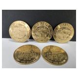 5 Alaska Trade Dollars