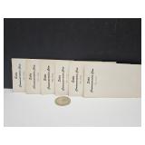 6  1963 Sitka Alaska $1 Trade Tokens