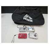 Camera Lot W/ RBX Bag