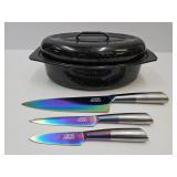 Thyme&Table Knives and small Roaster