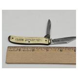 Ambassador USA Clark Advertising Pocket Knife