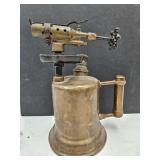 Vintage Copper Hand Blow Torch