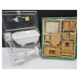 Doll House Furniture & Bathroom Fixtures
