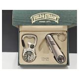 Field & Stream Knife w/Watch/Compass