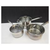 Mulino N.Y., 3 QT Wolf Gang Puck & Baccarat Pans