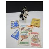 Hopalong Card Game, Toy Hopalong & Horse SEE GUN