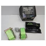 New Wheel Chock & Strap Kit