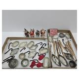 Primitive Christmas Decor , Ornaments , Santa +