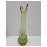 MCM VTG Fenton Swung Glass Vase 13" H