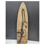 Trap Mounted on on Skinning Board