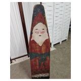 Primitive Ironing Board  with SANTA CLAUS