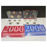2000- Denver & Philadelphia US Uncirculated Coin t