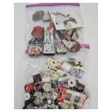 Thread, Buttons, & Craft Stamps