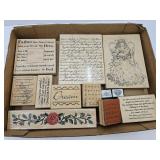 Flat full of Craft Stamps