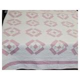 Hand Stitched  Quilt 100 x 94" See Maker