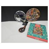 Harley Davidson Motor Cover, AVON Bottles, Pooh