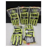 5 Pair  MED  Ringers Gloves