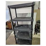 Utility 5 Tier Shelf 36" x 24" x 77" high