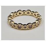 Rose Quartz Ring Sz. 6