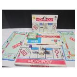 3 Vintage Monopoly Games
