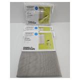 New Sheer Curtains 4 Panels 60 x 63"