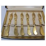 24KG Plated Janis Collection hORS dOEUVRES kNIVES