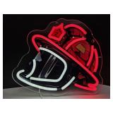 New FireFighter LED Neon Sign 12" x11"