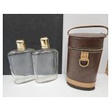 Double Whisky Flask w holder