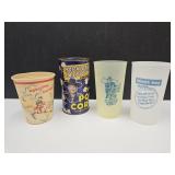 Hopalong Popcorn Can, Icecream Cup &Milk Tumblers