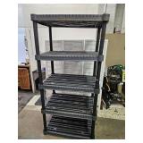Utility 5 Tier Shelf  36" x23" x 73" high