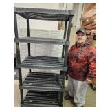 Utiity 5 Tier Shelf 38" x 24" x 72" high
