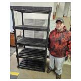 Utility  5 Tier Shelf  38" x 24" x 72" high