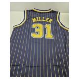 NEW Reggie Miller Stitched Jerset  Mens XXL