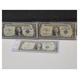 1935 D, 35E, 35F Silver Certificates