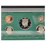 1996 United States Mint Proof  Coin Set