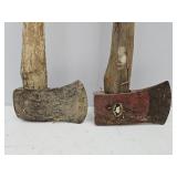 2 Axes, One Handle Is Split (no pun inteneded) :)