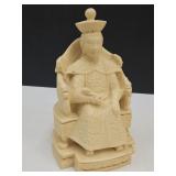 VTG Norleans 10.5"h Carved Resin Chinese Empress