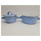 Porcelain Enamel Doll  Pots