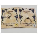 Sz. 6&7 Sterling Silver Rings