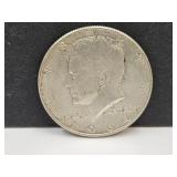 1964 D Silver Kennedy Half Dollar Coin