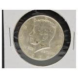1964 D Silver Kennedy Half Dollar Coin