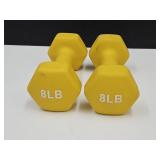 8 LB Hand Weights