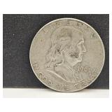 1961 D Silver Franklin Half Dollar Coin
