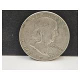 1962 D Silver Franklin Half Dollar Coin
